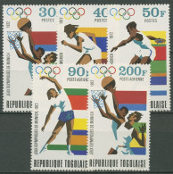 Togo 1972 Olympische Sommerspiele München 930/34 A Postfrisch - Togo (1960-...)