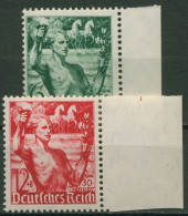 Dt. Reich 1938 5 Jahre Machtergreifung Rand Rechts 660/61 SR Re. Postfrisch - Unused Stamps