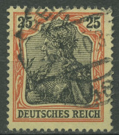 Deutsches Reich 1902 Germania Ohne Wasserzeichen 73 Gestempelt - Oblitérés