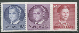 Schweden 1983 König Carl XVI. Gustav & Königin Silvia 1243/45 Postfrisch - Ongebruikt