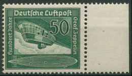 Deutsches Reich 1938 Graf Von Zeppelin Rand Rechts 670 SR Re. Postfrisch - Nuevos