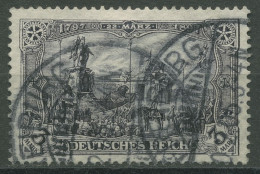 Deutsches Reich 1902 Kaiser Wilhelm Denkmal Ohne WZ, 80 Aa Gestempelt Geprüft - Usados