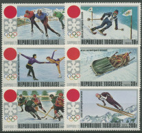 Togo 1971 Olympische Winterspiele In Sapporo 888/93 A Postfrisch - Togo (1960-...)