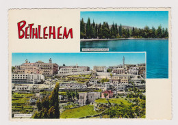 Palestine Israel Bethlehem General View, Vintage 1960s Photo Postcard RPPc AK (1264) - Palästina