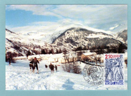 Carte Maximum 1988 - Troupes Alpines - YT 2543 - 38 Grenoble - 1980-1989