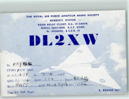 11016921 - Qsl-Karten The Royal Air Force Amateur Radio - Andere & Zonder Classificatie