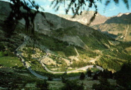 RECTO/VERSO - CPSM - VUE PLONGEANTE SUR LE COL DE LA CAYOLLE - RELIANT GUILLAUMES A BARCELONETTE - Barcelonnetta