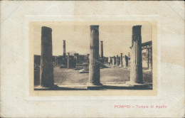 An771  Cartolina Pompei Tempio Di Apollo Napoli Campania - Napoli (Napels)