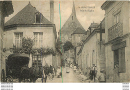 SAINT CHRISTOPHE SUR LE NAIS RUE DE L'EGLISE - Sonstige & Ohne Zuordnung