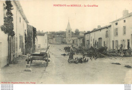 FONTENOY SUR MOSELLE LA GRAND'RUE - Autres & Non Classés