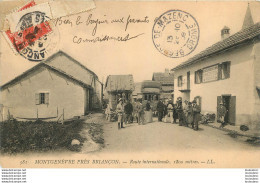 MONTGENEVRE PRES BRIANCON ROUTE INTERNATIONALE LES VOYAGEURS - Autres & Non Classés