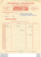 CHATEAURENARD GINOUX JACQUES FRUITS ET PRIMEURS 1939 - 1900 – 1949