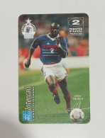 Télécarte Intercall Lilian Thuram équipe De France - Altri & Non Classificati