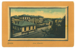RO 95 - 24656 GALATI, RAMA, High School, Romania - Old Postcard - Used - 1913 - Roumanie