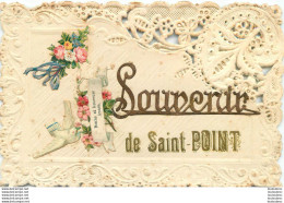 SAINT PONT SOUVENIR CARTE CISELEE R1 - Autres & Non Classés