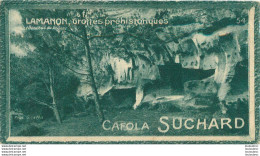 CHROMO CAFOLA SUCHARD LAMANON GROTTES PREHISTORIQUES - Suchard