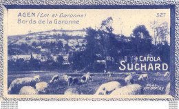 CHROMO CAFOLA SUCHARD AGEN BORDS DE LA GARONNE - Suchard