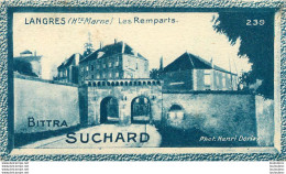 CHROMO BITTRA  SUCHARD LANGRES LES REMPARTS - Suchard