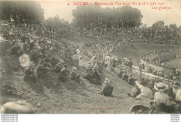 AUTUN COURSES DE TAUREAUX DES 4 ET 5 JUIN 1911 LES GRADINS - Autun