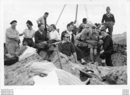 ALPINISME PYRENEES PIC DE GAUBE  CIME 2398M 1950 PHOTO ORIGINALE 13 X 9 CM - Places