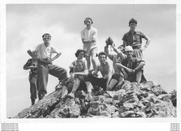 ALPINISME PYRENEES CIME DU BADET 3161M   1950 PHOTO ORIGINALE 13 X 9 CM - Lieux