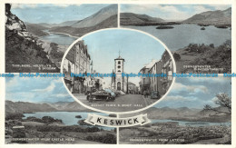 R645984 Keswick. Market Place And Moot Hall. Derwentwater From Latrigg. Sanderso - Monde