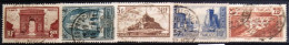 FRANCE                           N° 258/262                OBLITERE               Cote : 64.30 € - Used Stamps