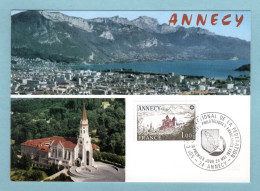 Carte Maximum 1977 - Annecy - YT 1935 - 74 Annecy - 1970-1979