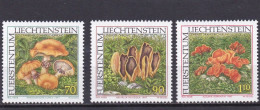 Liechtenstein 1997, Cat. Zumstein  1094/96 **.Champignons. - Ungebraucht