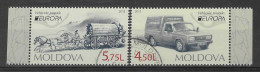 Moldawien / Moldova  2013   Mi.Nr. 829 / 830 , EUROPA CEPT / Postfahrzeuge - Gestempelt / Fine Used / (o) - 2013