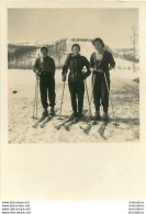 JAPON FEMMES AUX SPORTS D'HIVER SKIS PHOTO ORIGINALE 8 X 6 CM Ref2 - Places