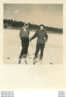 JAPON FEMMES AUX SPORTS D'HIVER SKIS PHOTO ORIGINALE 8 X 6 CM - Lieux