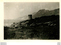 CORSE FARINOLE TOUR GENOISE  PHOTO ORIGINALE 12.5 X 9 CM - Lieux