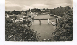 CPSM PF - Vertou - Le Pont Du Chêne Sur La Sèvre - Au Fond Le Château Du Prieuré De St Pierre - Péniche - - Andere & Zonder Classificatie