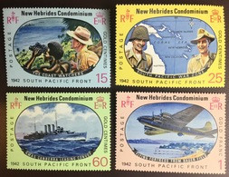 New Hebrides 1967 Pacific War Anniversary Aircraft MNH - Nuovi