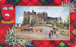 R646049 Edinburgh Castle. Changing The Guard. Valentine. Art Colour - Monde