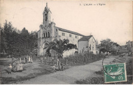 ALMA - EGLISE - ALGERIE. VILLAGE ACTUEL BOUDOUAOU. PRES DE BOUMERDES. - Andere & Zonder Classificatie