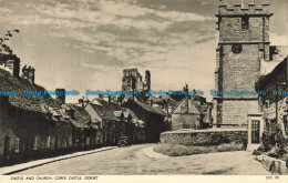 R646055 Dorset. Corfe Castle. Castle And Church. Jarrold. Crome Series - Monde