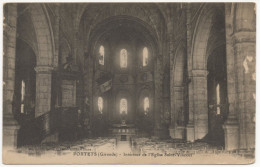 CP 33 - Portets - Intérieur De L'église Saint Vincent - Other & Unclassified