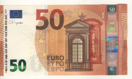 50 EURO  'Italy'   Ch.Lagarde   S 048 F1   SE6988739401  /   FDS - UNC - 50 Euro