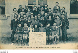 VARENNES LES MACON CAVALCADE DU 14 MARS 1926 - Autres & Non Classés