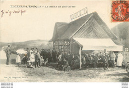 LUCENAY L'EVEQUE LE STAND UN JOUR DE TIR - Autres & Non Classés