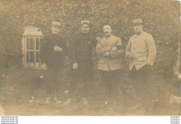 CARTE PHOTO  GROUPE DE SOLDATS REGIMENT N°61 - War 1914-18