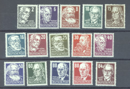 Allemagne  -  RDA  :  Mi  327-41  * - Unused Stamps