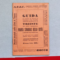 TRIESTE - ITALY - Guida, Vintage Tourism Brochure, 44 Pages, Prospect, Guide (pro5) - Reiseprospekte