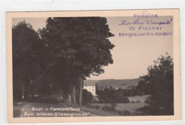 39085921 - Boemighausen, Krs Waldeck Gast- U. Pensionhaus  Zum Schoenen Wiesengrunde  Gelaufen, Ca. 1953. Leichter Schr - Other & Unclassified
