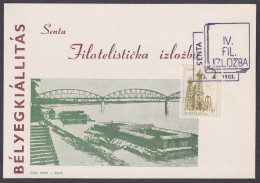 .Yugoslavia, 1962-10-27, Serbia, Senta, Philatelic Exhibition, Special Postmark & Card - Otros & Sin Clasificación