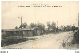 SOMME PY LA NOUVELLE POSTE SUR LA PLACE DE LA MAIRIE EN 1919 - Altri & Non Classificati