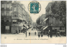 AVIGNON PERSPECTIVE DE LA RUE DE LA REPUBLQUE - Avignon