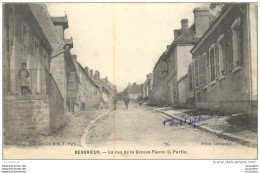 BEAURIEUX  LA RUE DE LA GROSSE PIERRE - Sonstige & Ohne Zuordnung